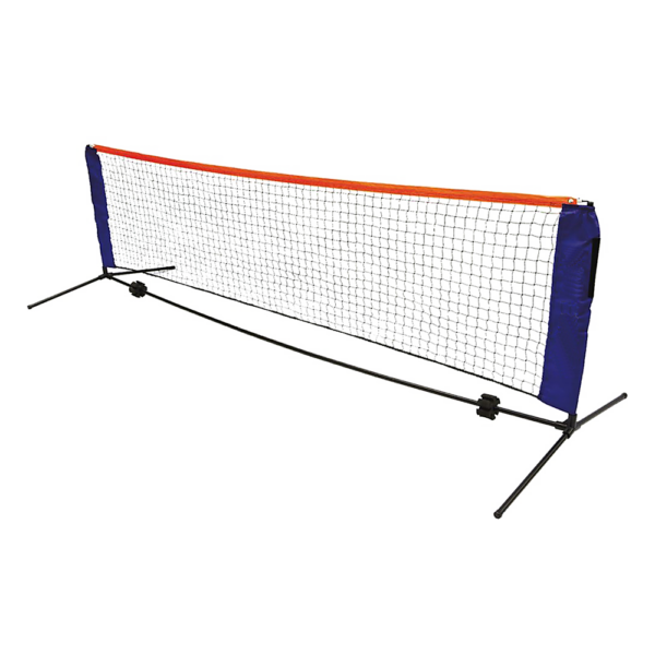 Portable 6M Foldable Mini Tennis Net Set Easy Assembly Rust Proof Frame