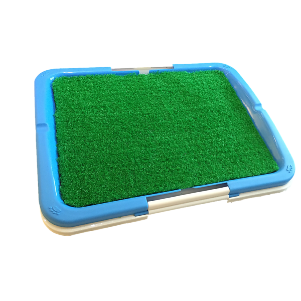 Indoor Dog Grass Training Pad Easy Cleanup Portable 63x48x7cm Pet Potty