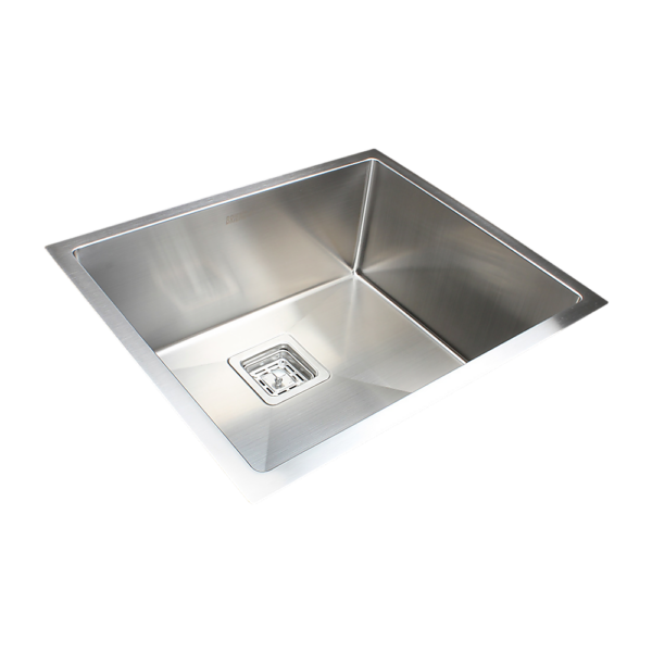 Stainless Steel Kitchen Sink 550x455mm 1.5mm Thick Undermount Topmount Square Waste