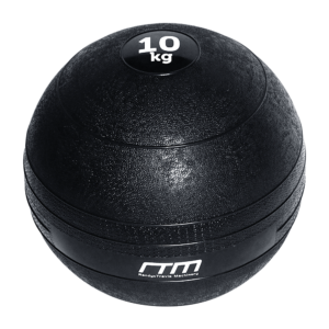 10kg Slam Ball Core Strength Training No Bounce Crossfit MMA BootCamp Black