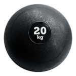 20kg Slam Ball Core Strength Training No Bounce Durable Black CrossFit MMA BootCamp