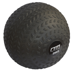 Slam Ball 25kg Tyre Tread Grip Non Bounce Fitness Medicine Ball Black