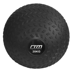 Slam Ball 20kg Tyre Tread Grip Non Bounce Fitness Medicine Ball Black