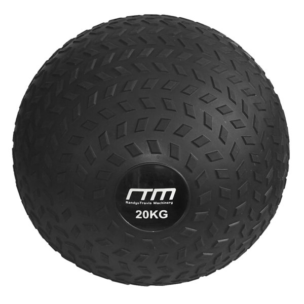 Slam Ball 20kg Tyre Tread Grip Non Bounce Fitness Medicine Ball Black