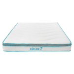 Queen Hybrid Mattress 20cm Memory Foam Innerspring Medium Firm Comfort White