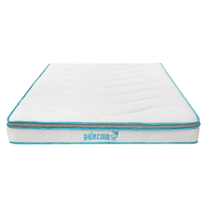 Queen Hybrid Mattress 20cm Memory Foam Innerspring Medium Firm Comfort White