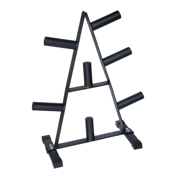 Olympic Weight Plate Rack 250kg Capacity 7 Spokes 50mm Plate Storage