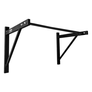 Pull Up Bar Wall Ceiling Mounted 11 Gauge Steel 30in Depth 500lbs Capacity Black