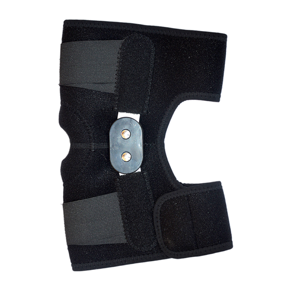 Hinged Knee Brace Support Dual Hinge Neoprene Adjustable Straps Arthritis Sports