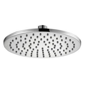 200mm Round Rainfall Shower Head Chrome Water Saving WELS 3 Star Rated