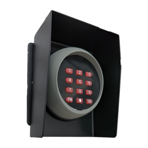 Wireless Gate Keypad Entry Metal Casing Weatherproof Programmable HUH Compatible