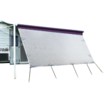 Privacy Screen 3.7m Sunshade UV Water Resistant with Guy Ropes & Bag