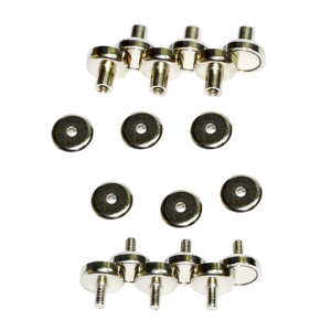 18x Neodymium Countersunk Pot Magnet 16mm 5kg Pull  Cabinet Latch Holder