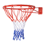 Basketball Hoop 45cm Official Size Wall Mounted Outdoor Goal Net Rim Set Red