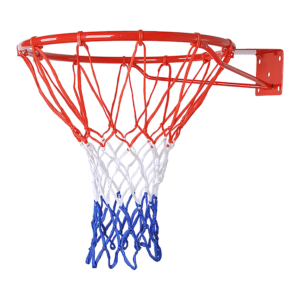 Basketball Hoop 45cm Official Size Wall Mounted Outdoor Goal Net Rim Set Red