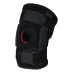 Hinged Knee Brace Support Large 40 50cm ACL MCL Runner's Knee Stability Black