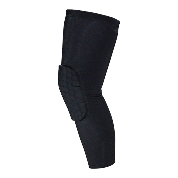 Knee Compression Sleeve Support Brace Medium Black Moisture Wicking Foam Guard