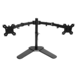 Dual Monitor Stand 13 27 Adjustable Desk Mount Swivel Tilt Rotate VESA 100x100