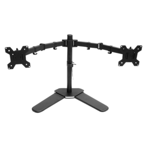 Dual Monitor Stand 13 27 Adjustable Desk Mount Swivel Tilt Rotate VESA 100x100