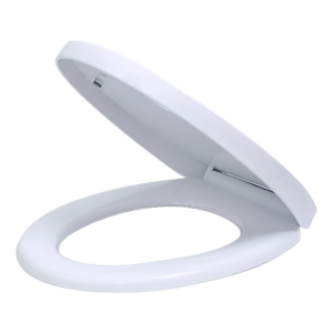 Soft Close Toilet Seat Easy Release Universal Fit Oval White Heavy Duty