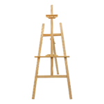 Pine Wood Easel Adjustable Tripod Stand Artist Display 150cm Max Height