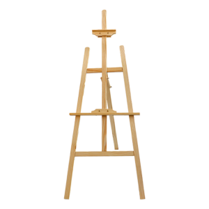 Pine Wood Easel Adjustable Tripod Stand Artist Display 150cm Max Height