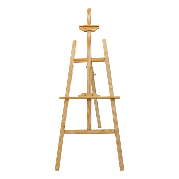 Pine Wood Easel Adjustable Tripod Stand Artist Display 150cm Max Height