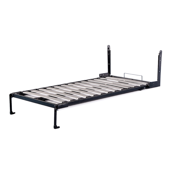 Single Size Wall Bed Mechanism Kit Diamond Edition Black Steel 250kg Load