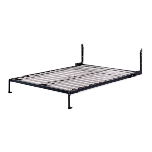 Double Size Wall Bed Mechanism Kit Diamond Edition Easy Lift Black Steel