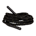 Battle Rope 3.8cm x 9M Poly Dacron Workout Strength Training Exercise Black