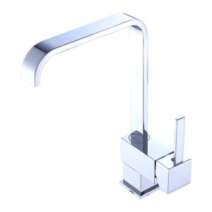 Kitchen Mixer Tap Chrome Finish 240mm Spout 4 Star WELS Solid Brass Ceramic