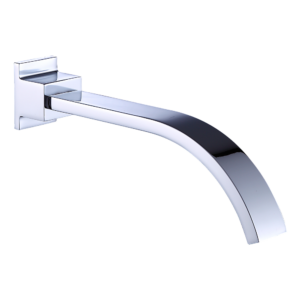 Modern 180mm Bathroom Spout Polished Chrome Ultra Modern Design