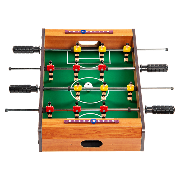 Tabletop Foosball Game Mini Soccer Table Portable Kids Toy Manual Score Gift