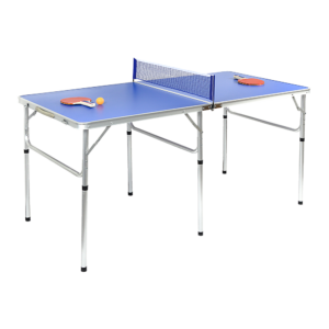 Portable 152cm Ping Pong Table Set Folding Indoor Outdoor Game Ready 9kg