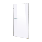 Frameless Shower Screen 10mm Toughened Safety Glass Modern Bathroom 700x2000mm