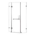 Frameless Diamond Shower Screen 10mm Toughened Safety Glass Luxurious Stylish