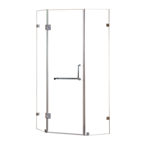 Frameless Diamond Shower Screen 10mm Toughened Safety Glass Luxurious Stylish