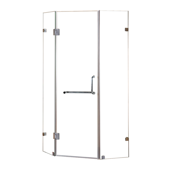 Frameless Diamond Shower Screen 10mm Toughened Safety Glass Luxurious Stylish