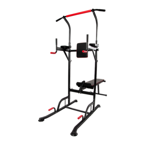 Total Body Workout Power Tower Pull Up Weight Bench Dip Multi Station Gym Equipment