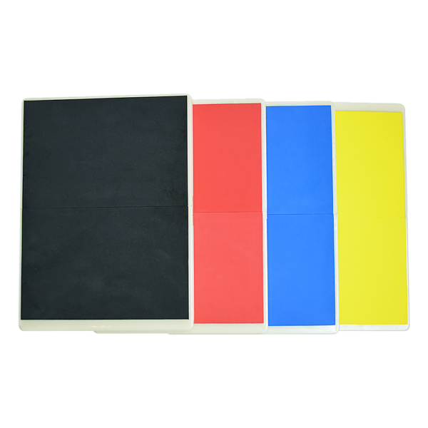 Martial Arts Supply Rebreakable Board Durable High Impact Plastic & Rubber Yellow Blue Red Black Perfect for Taekwondo MMA Karate