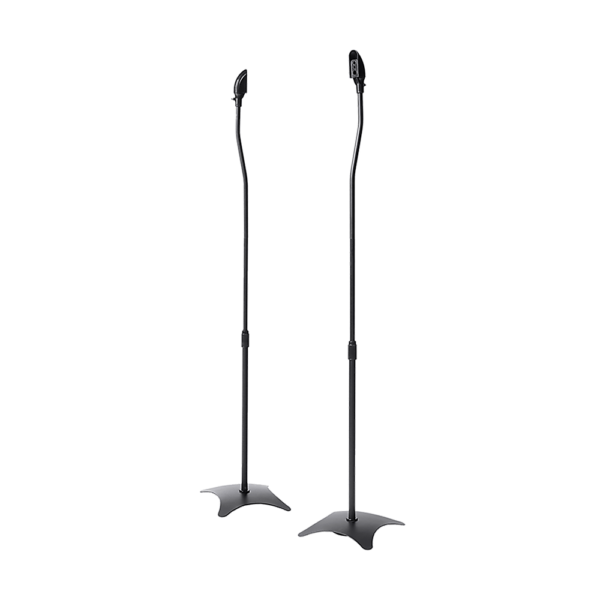 Randy Travis Machinery Speaker Stands Adjustable Height Concealed Cables Black