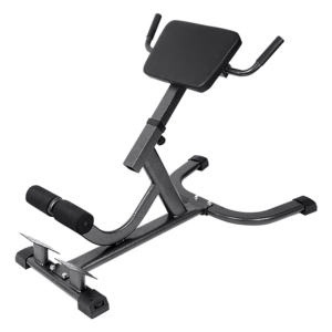 Hyper Extension Adjustable Roman Chair for Athletes and Fitness Enthusiasts Strengthen and Stretch Your Core and Back with Heavy Duty Steel Construction