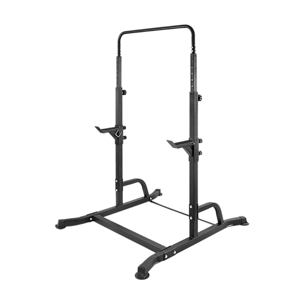 Bench Press Gym Rack and Chin Up Bar Sturdy Adjustable Free Standing Fitness Combo by Randy Travis Machinery