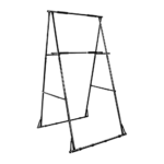 Free Standing Pull up Stand Sturdy Frame Indoor Pull Ups Machine Adjustable Height 200kg Capacity