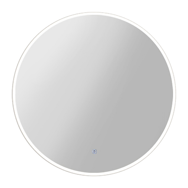 50cm LED Wall Mirror Bathroom Mirrors Light Decor Round High Quality 3 Light Settings Easy Touch Switch Anti Fog Technology Energy Efficient Easy to Install & Clean