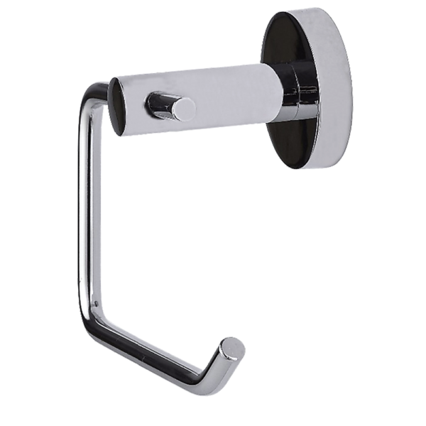 Chrome Toilet Paper Holder Modern Elegance Simple Design Installation Hardware