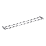 Double Towel Rail 620mm Grade 304 Stainless Steel Elegant Bathroom Accessory