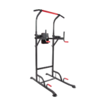 Randy Travis Machinery Power Tower Chin Up Bar Push Pull Up Knee Raise Weight Bench Gym Station Professional Grade Quality for the Perfect Beach Body Non Slip Sturdy and Easy to Assemble 150kg Capacity