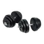 40KG Dumbbell Adjustable Weight Set Train Shoulders Biceps Triceps Non Slip Handle 1 Year Warranty