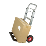 100kg Trolley Folding Hand Truck Sack Barrow Aluminium Steel Ergonomic